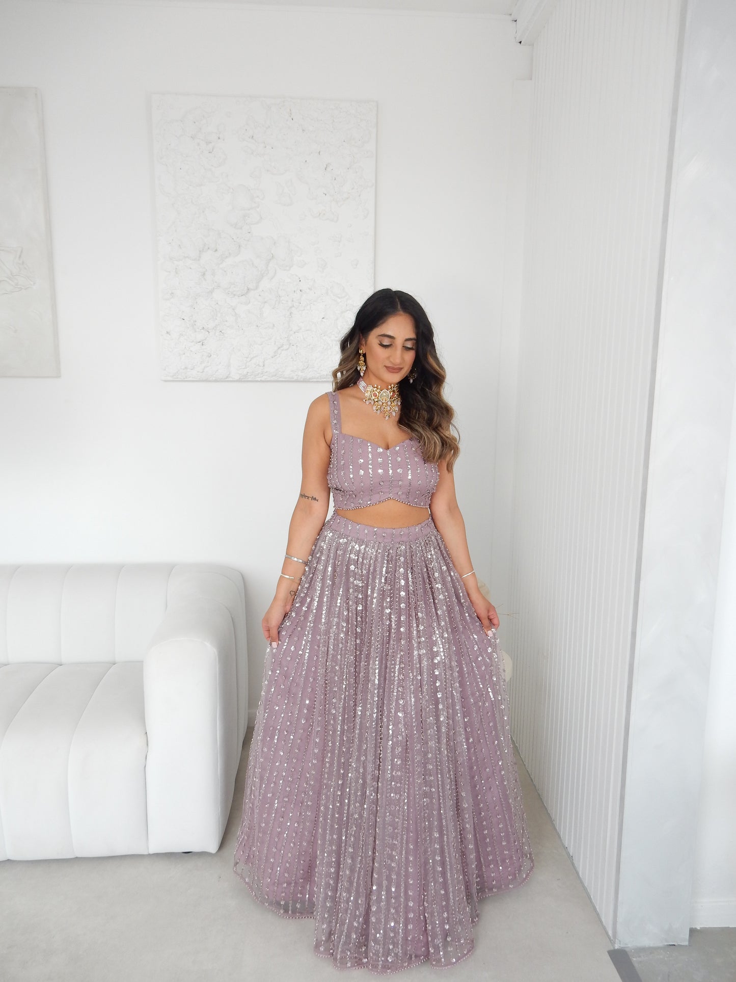 Our Purple Lehenga
