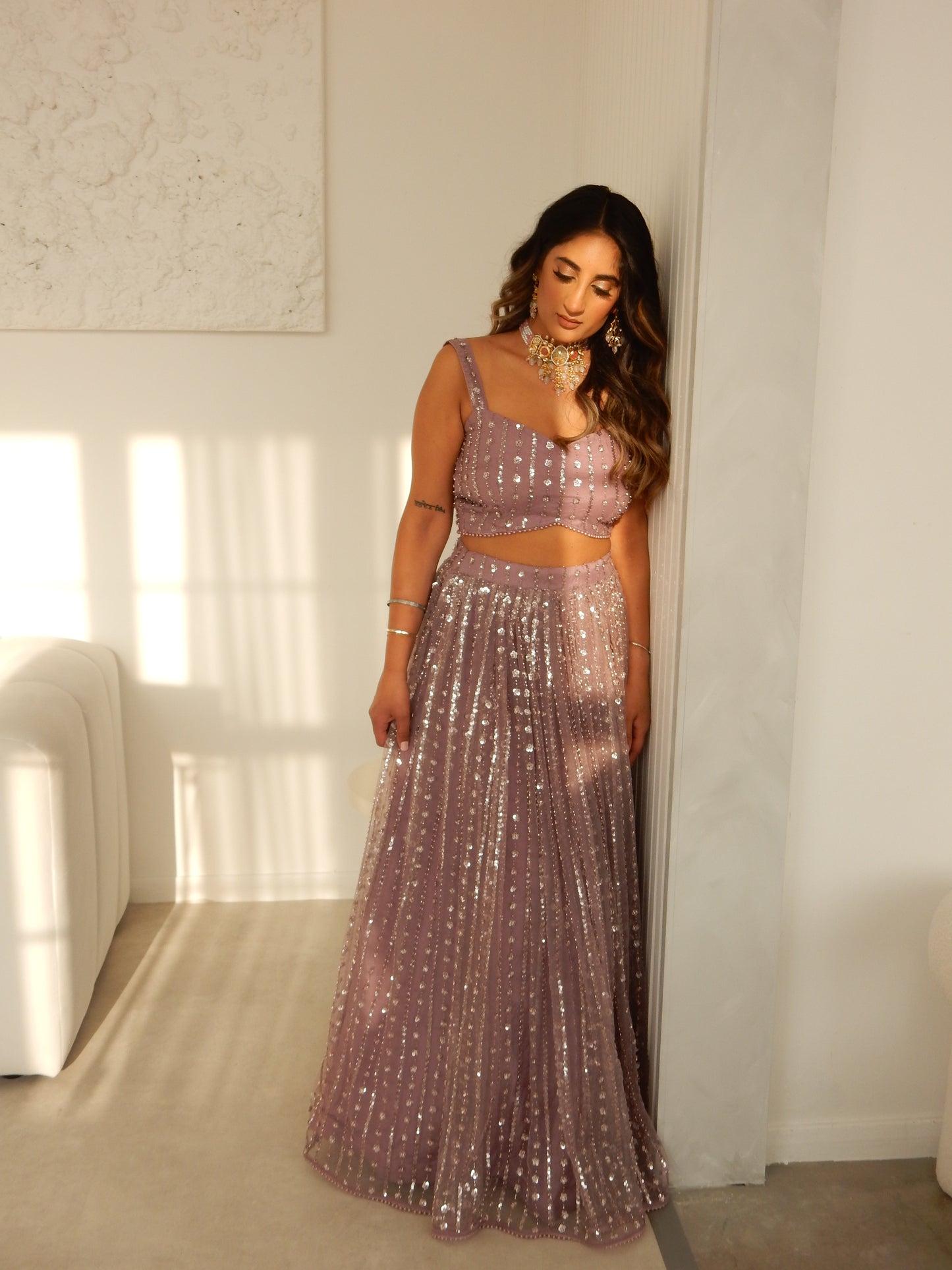 Our Purple Lehenga