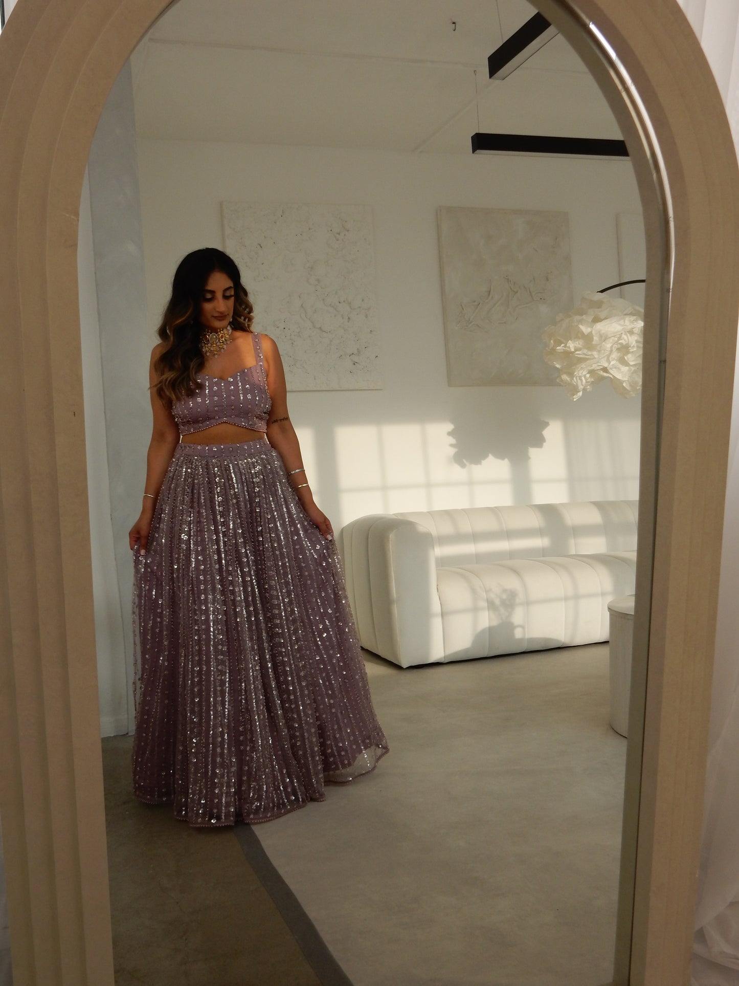 Our Purple Lehenga