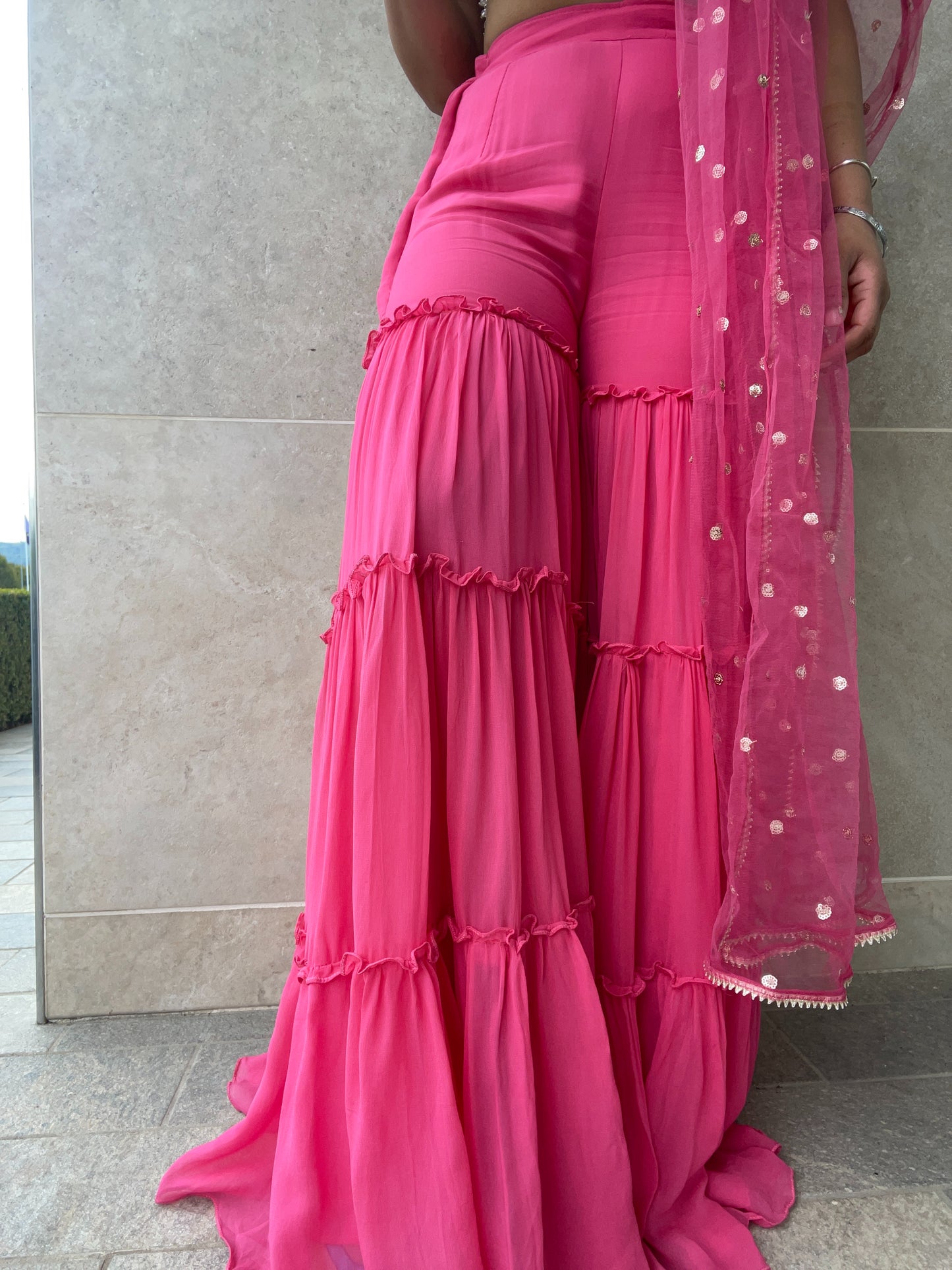 Our Pink Shararah