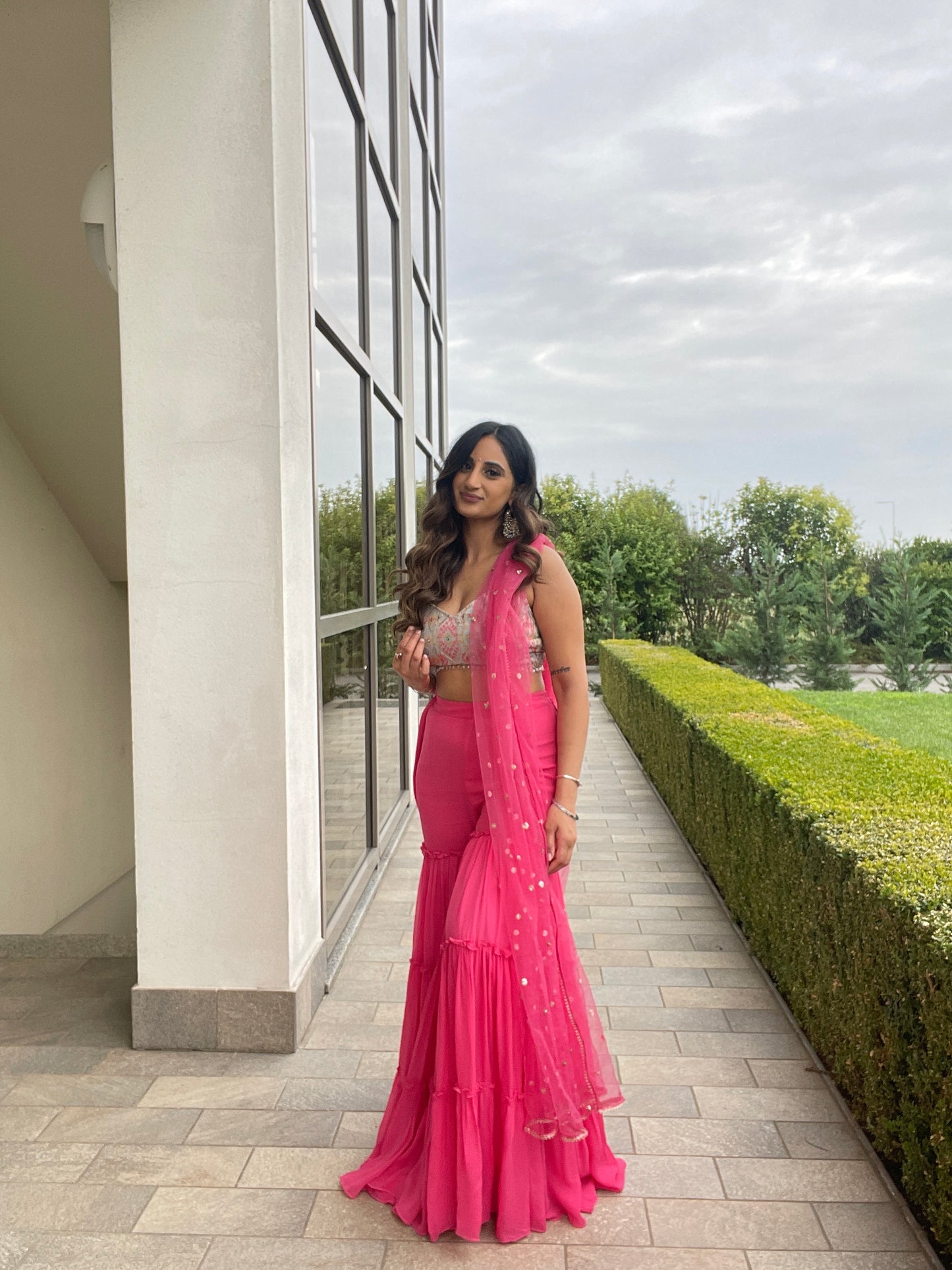 Our Pink Shararah