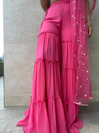 Our Pink Shararah