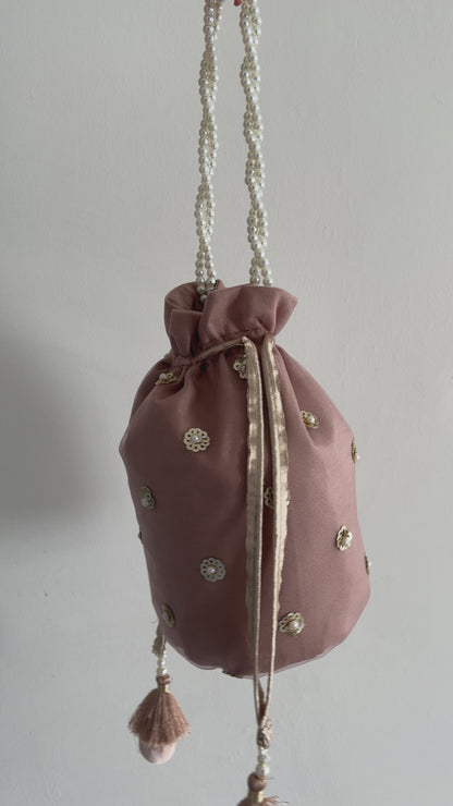 Our Light Mauve Potli